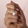 Extra Large Guinea Pig Silver Necklace Personalised, thumbnail 3 of 7