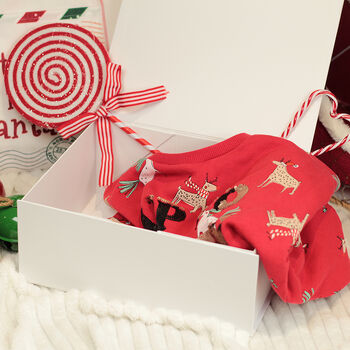 Personalised Winter Animals Christmas Eve Box, 8 of 8