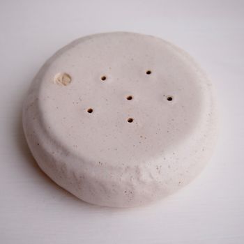 Handmade Blue Brown Ceramic Soap Dish, 9 of 12