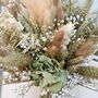 Wedding Dried Flower Bouquet Meadow Neutral Right, thumbnail 2 of 6