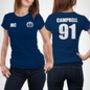 Personalised Scotland Rugby Supporters Ladies T Shirts, thumbnail 1 of 3