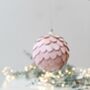 Scalloped Paper Christmas Tree Decoration, thumbnail 2 of 3