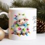 Personalised Sheep In Christmas Lights, thumbnail 6 of 10