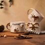 Mama Ceramic Mug 24ct Gold Plated, 3D Daisy Detail, thumbnail 4 of 5