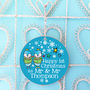 Mr And Mrs First Christmas Decoration, thumbnail 2 of 3