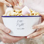Personalised Date Night Popcorn Bowl And Toffee Popcorn Set, thumbnail 5 of 5