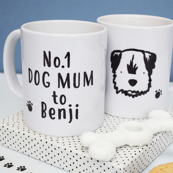'No.One Dog Mum To' Personalised Breed Mug, 5 of 6