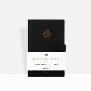 Signature 2024 Gold Bee Pocket Diary, 2 of 6