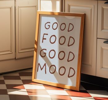 Kitchen Food Quote Wall Art Print Food Poster, 7 of 10