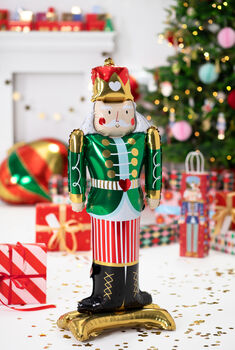 Giant 3D Standing Nutcracker Foil Balloon, 3 of 5