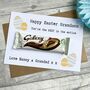 Personalised Children's Easter Chocolate Card, thumbnail 1 of 2