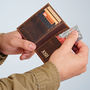 Personalised Buffalo Leather Credit Card Holder, thumbnail 2 of 7