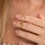 18ct Gold Music Note Necklace, thumbnail 1 of 7