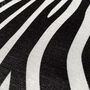 Zebra Pattern Black And White Cushion Cover, thumbnail 6 of 7