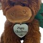 Jomanda Ec Happy Christmas Mini Highland Cow Brown, Gift Boxed, thumbnail 4 of 4