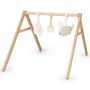 Baby Beechwood Activity Arch With Toys Greige, thumbnail 2 of 2