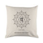 Personalised Diwali Heart Chakra Cushion Cover, thumbnail 3 of 3