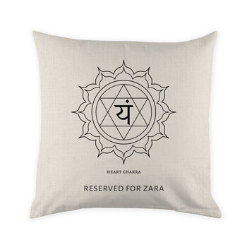 Personalised Diwali Heart Chakra Cushion Cover, 3 of 3