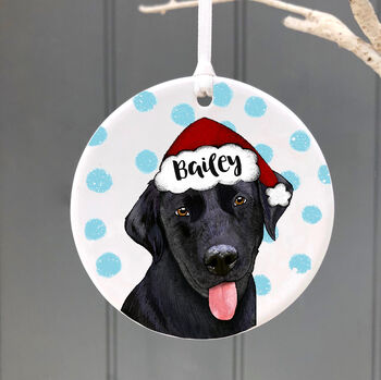 Christmas Personalised Dog Decoration, 10 of 12