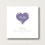 Personalised 'Mummy' Love Heart Mother's Day Card, thumbnail 2 of 2