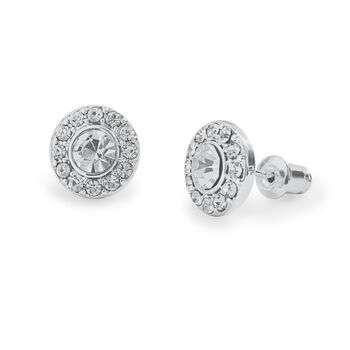 Round Silver Studs Earrings Gift, 3 of 3