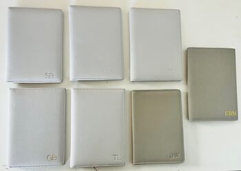 Passport Holder With Monogram, 4 of 8