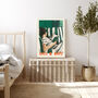 'Cats And Naps' Art Print, thumbnail 4 of 4