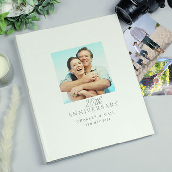 Personalised 25th Anniversary Picture Album, 4 of 4