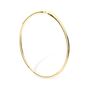 Designer Everyday Open Drop Bangle In 18ct Gold Vermeil, thumbnail 1 of 5