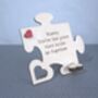 Personalised Wooden Jigsaw Mother's Day Keepsake Card, thumbnail 1 of 4