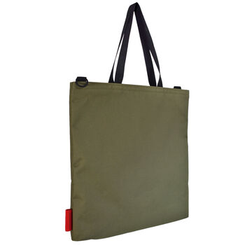 Large Record Tote Bag 45x45cm With Adjustable Shoulder Strap, 9 of 12