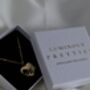Hug Heart 18 K Gold Plated Pendant Necklace, thumbnail 9 of 12