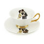 Kissing Couple Teacup And Saucer, thumbnail 2 of 2