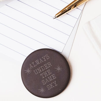 Under The Same Sky Token Keepsake Valentines Gift For Him Or Her, 2 of 7