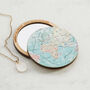 Personalised Map Location Compact Pocket Mirror For Her, thumbnail 10 of 10