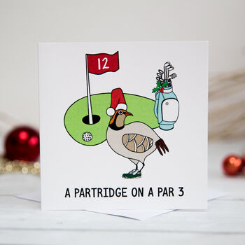 Funny Golf Christmas Card, 5 of 5