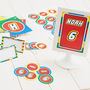 Building Block Personalised Party Decoration Pack, thumbnail 1 of 3