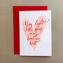Romantic Valentines Card For Him, thumbnail 4 of 7