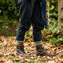 Fair Trade Fair Isle Handknit Waste Wool Legwarmers, thumbnail 7 of 12