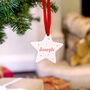 Personalised Letter And Star Decoration From Santa, thumbnail 2 of 10