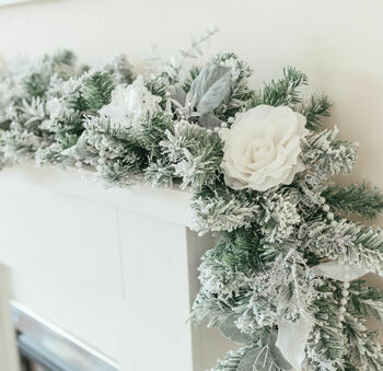 Narnia Inspired Christmas Mantle Or Stair Garland, 10 of 12