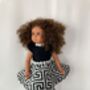 Party Dress Fits 15' 38cm Mélange Doll, thumbnail 2 of 3