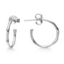 Textured Hoop Earrings, thumbnail 5 of 6