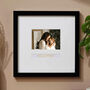 Personalised Father's Day Photo Frame With Gold Text, thumbnail 2 of 6