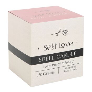 Self Love Candle Rose Petal Infused, 3 of 6