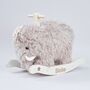 Personalised Wooly Mammoth Wooden Rocker, thumbnail 2 of 5