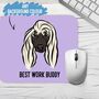 Afghan Hound Face Mouse Mat, thumbnail 4 of 4