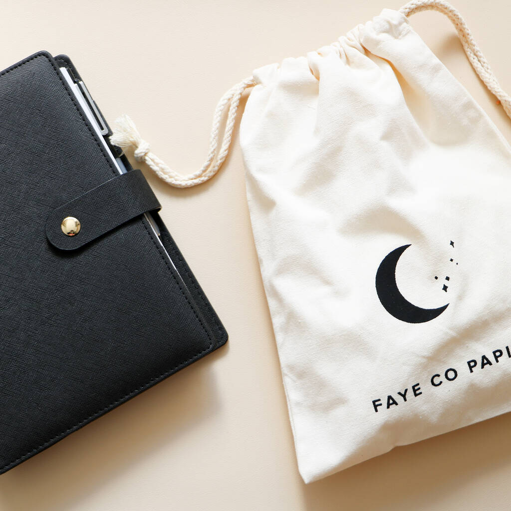 Personalised A5 Rings Binder Agenda Organiser By Faye Co Papier