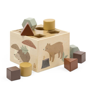 Nightfall Animal Wooden Shape Sorter, 2 of 2