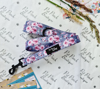 Secret Garden Floral Dog Collar, 4 of 7